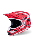 Sm7 Deed Helmet Red/Blk/Wht Glossy Xl