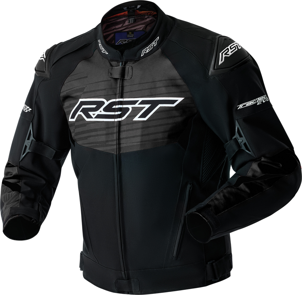 Tractech Evo D3o Jacket Black/White Textile Sm