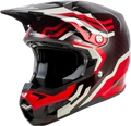 Formula S Carbon Byte Helmet Red Carbon/Red/Grey Sm