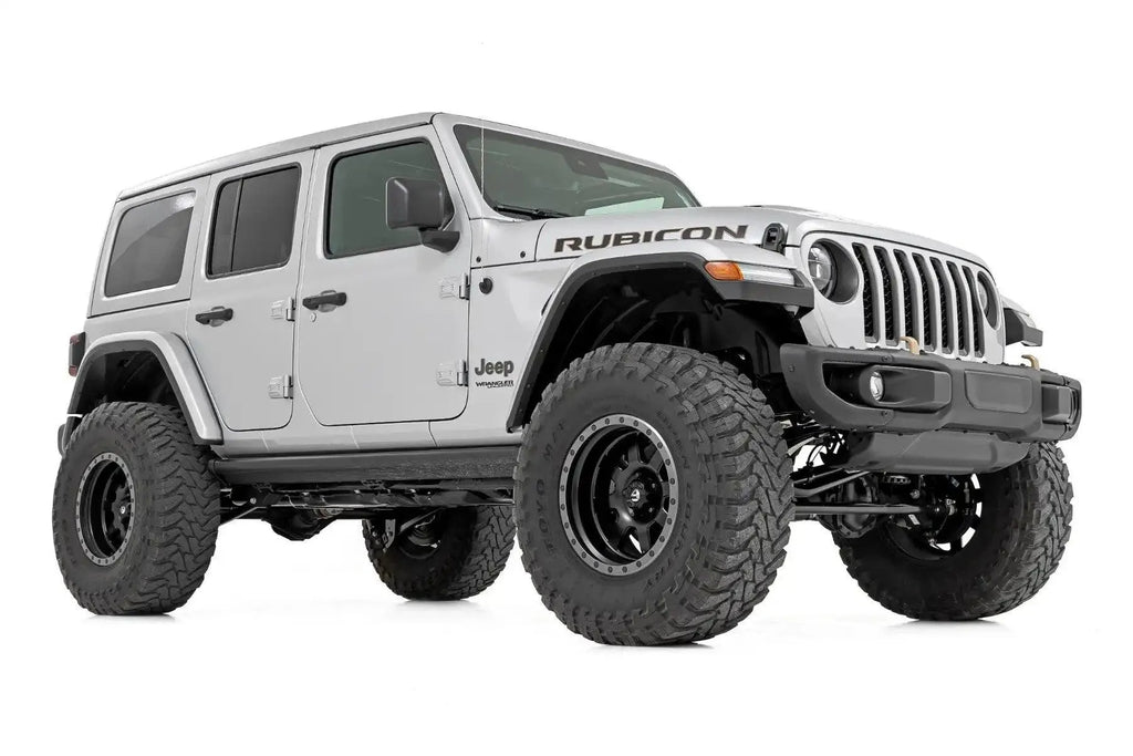 Rough Country 3.5 Inch Lift Kit C/A Drop | 4-Door Wrangler Unlimited '18 -'23