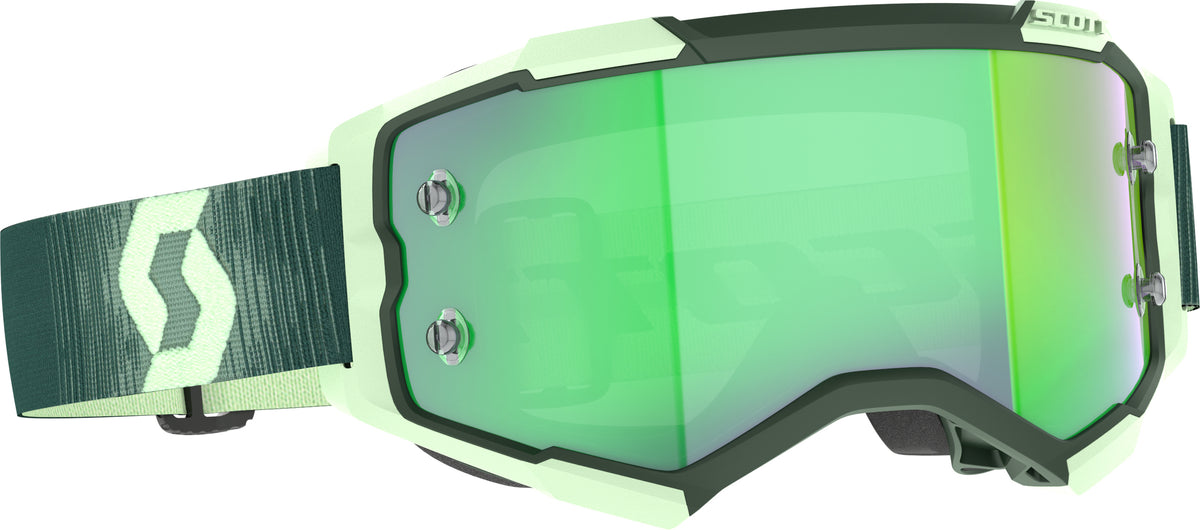 Fury Goggle Dk Gn/Mnt Grn Grn Chome Works