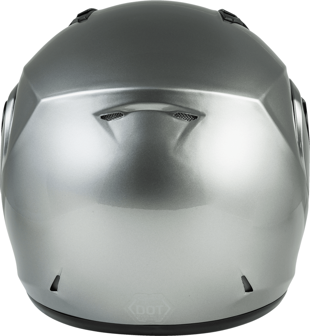Md 04 Modular Helmet Metallic Silver Xs