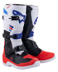 Tech 3 Boots White/Red/Blue Sz 10