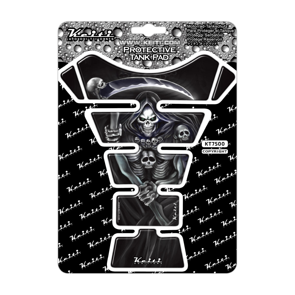 Keiti Additions KT7500 Reaper & Skull Tank Pad