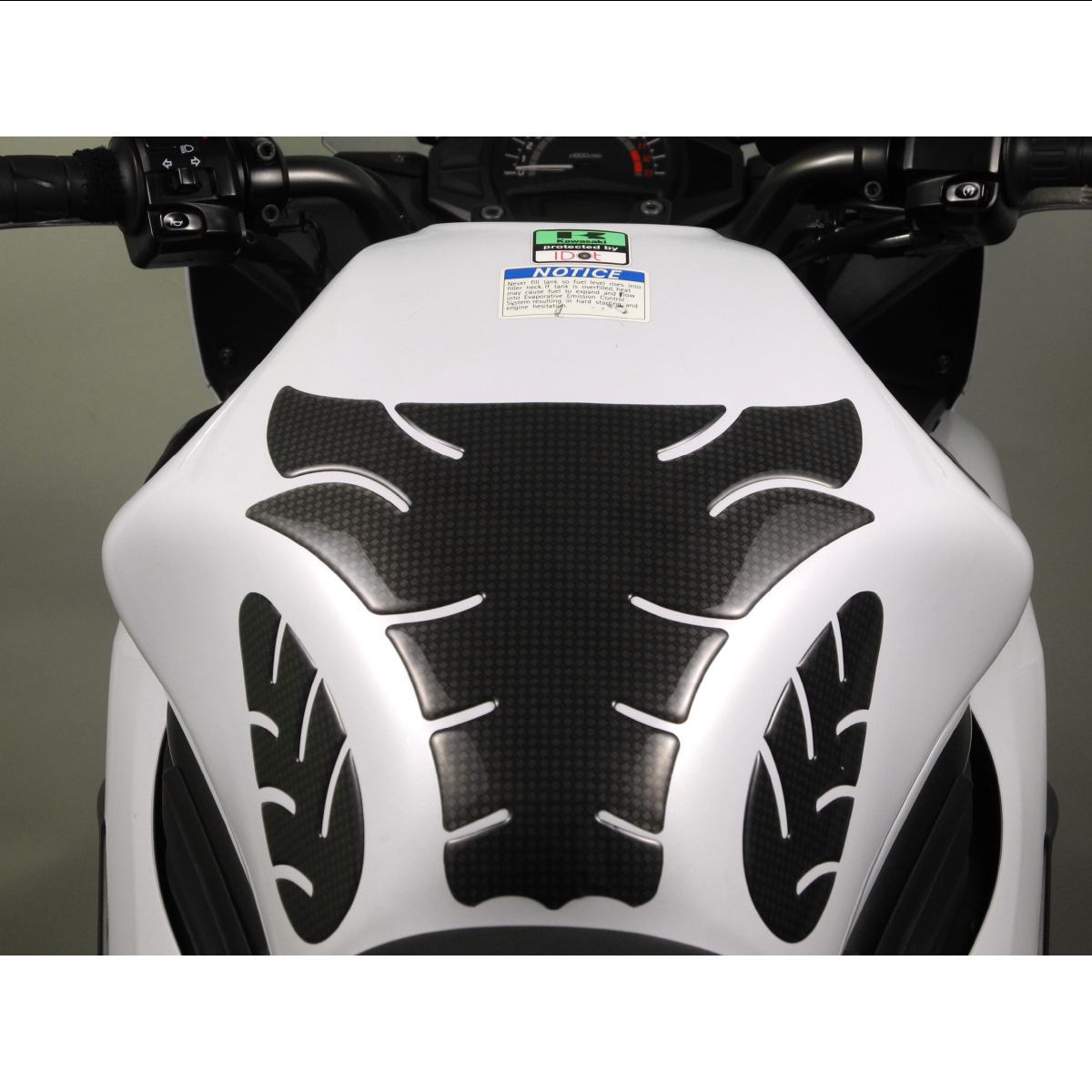 Keiti Additions KT6000CF Carbon-look Tank Pad