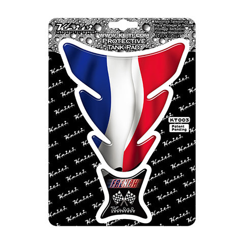 Keiti Additions KT003 France Country Flag Tank Pad