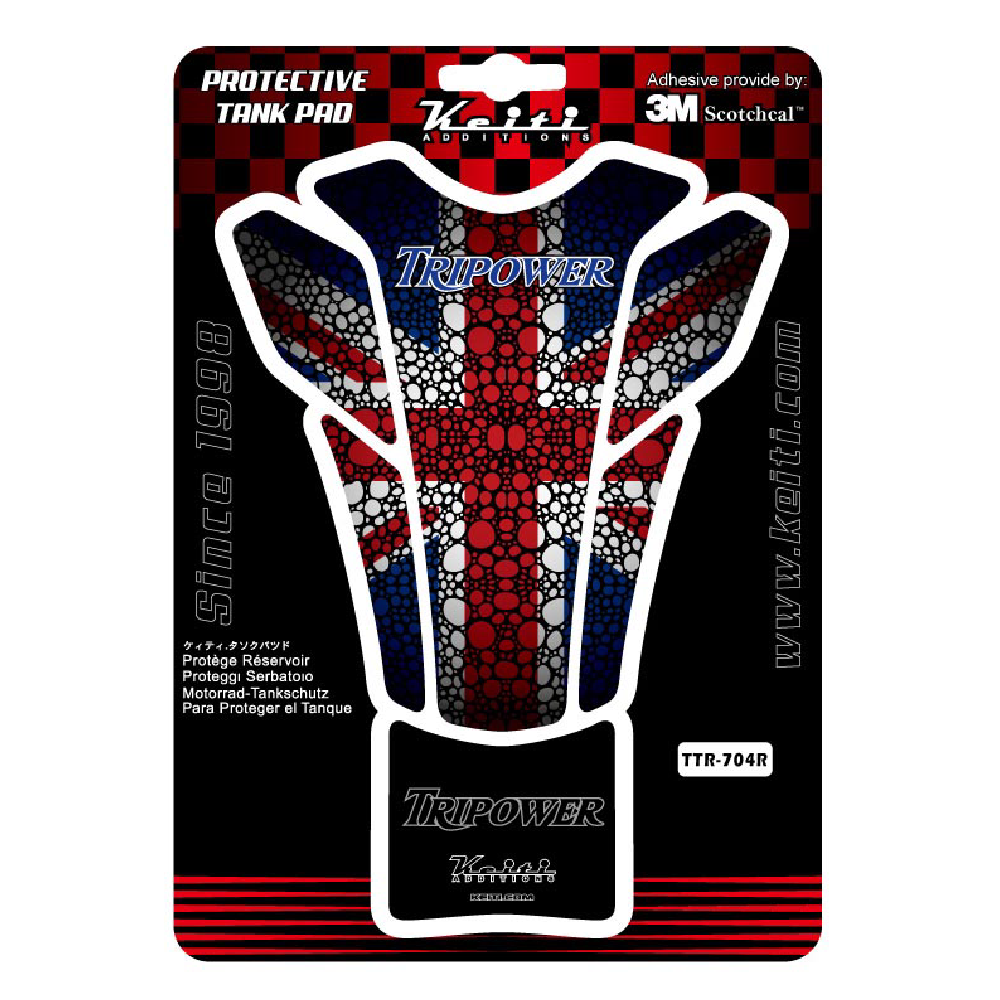 Keiti Additions TTR-704R Triumph Tank Pad