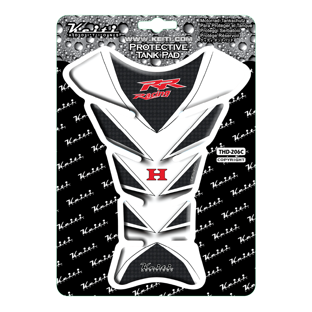 Keiti Additions THD-206C Clear Honda Tank Pad