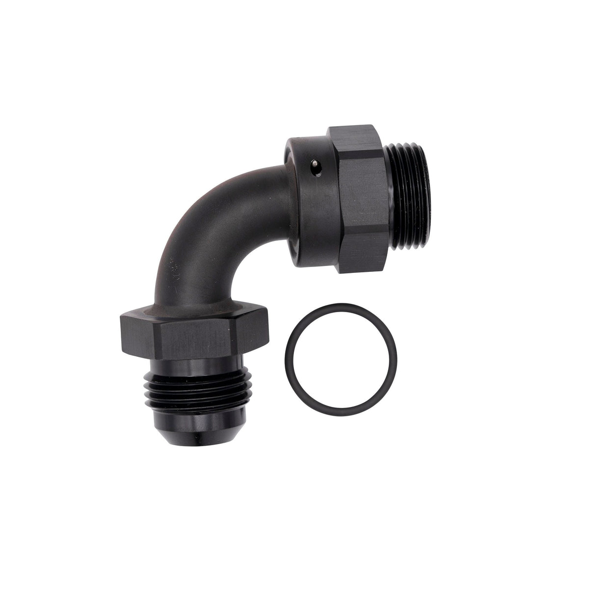 Flo Supply M22 ORB 90 Degree Male to 8AN Male Swivel Adapter