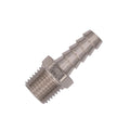 Flo Supply 1/4" NPT x 5/16" Straight Hose Barb Fitting - Male/Male