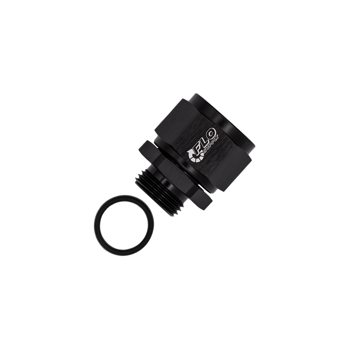 Flo Supply 10AN ORB Male To 12AN Female Straight Swivel Adapter