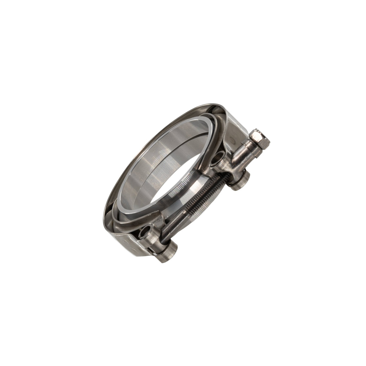 Flo Supply 2.5" Stainless V-Band Kit - Aluminum Flanges