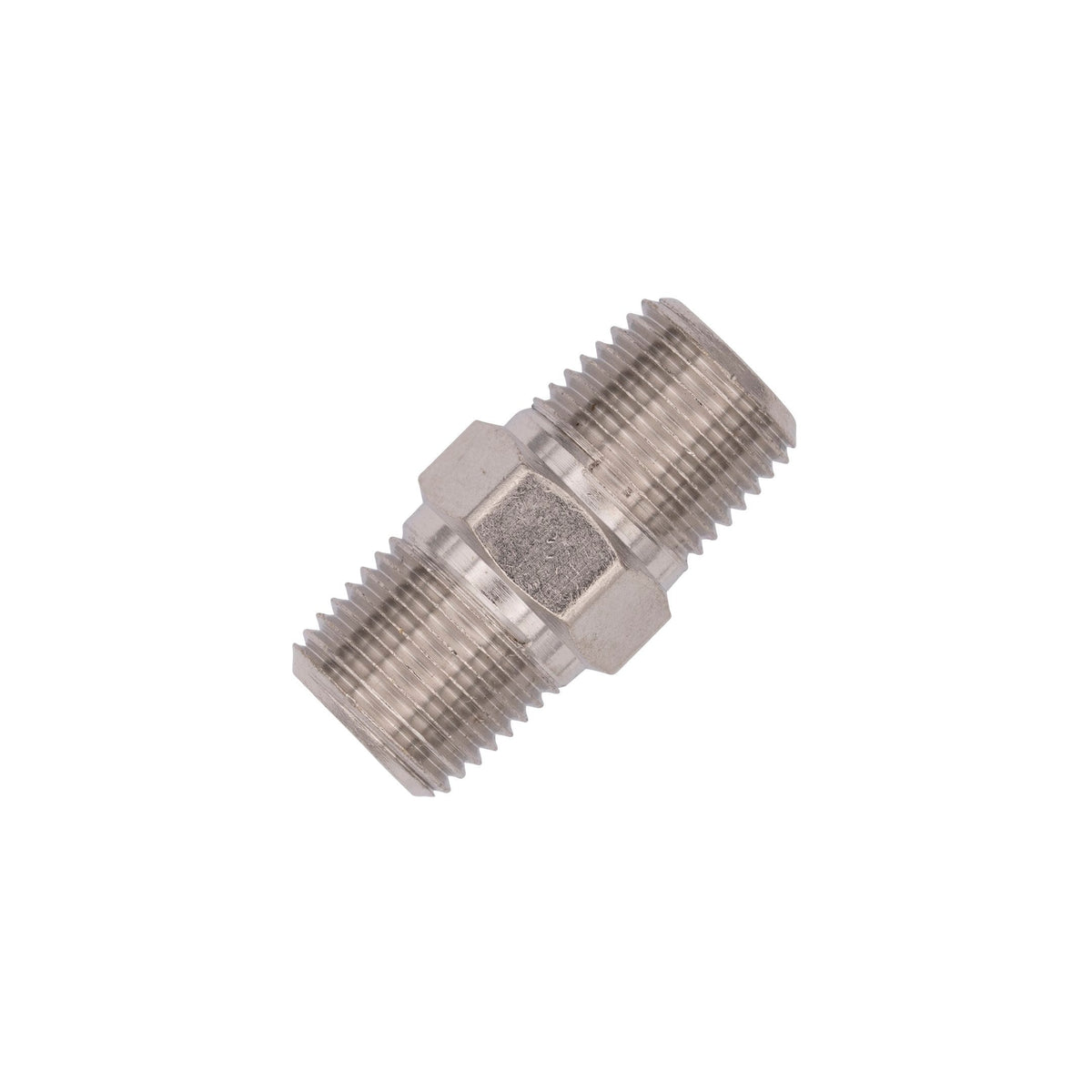 Flo Supply 1/8" NPT x 1/8" NPT Straight Fitting - Male/Male