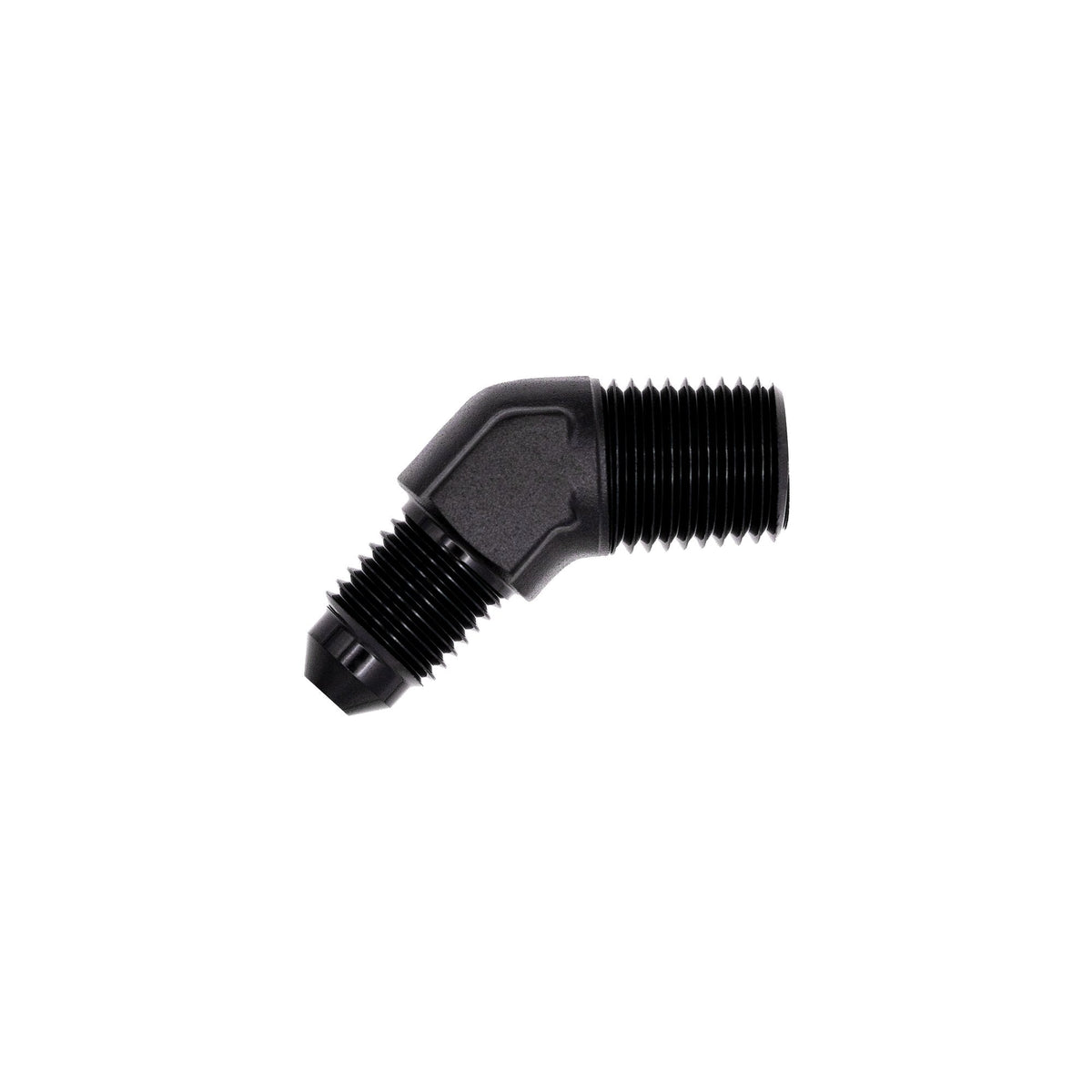 Flo Supply 1/2" NPT 45 Degree Male To 10AN Male Adapter