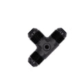 Flo Supply 8AN Male Tee Adapter Manifold With 1/8" NPT Port