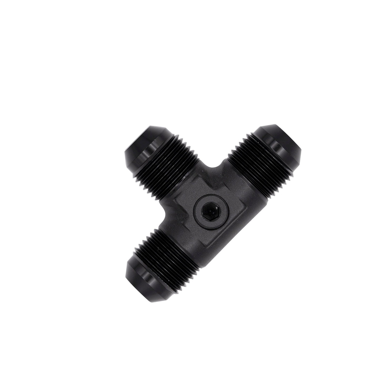 Flo Supply 8AN Male Tee Adapter Manifold With 1/8" NPT Port