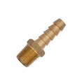 Flo Supply 1/8" NPT x 1/4" Hose Barb Straight Fitting - Male/Male