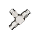 Flo Supply 3AN Hose End Tee Block With Out Mounting Tab