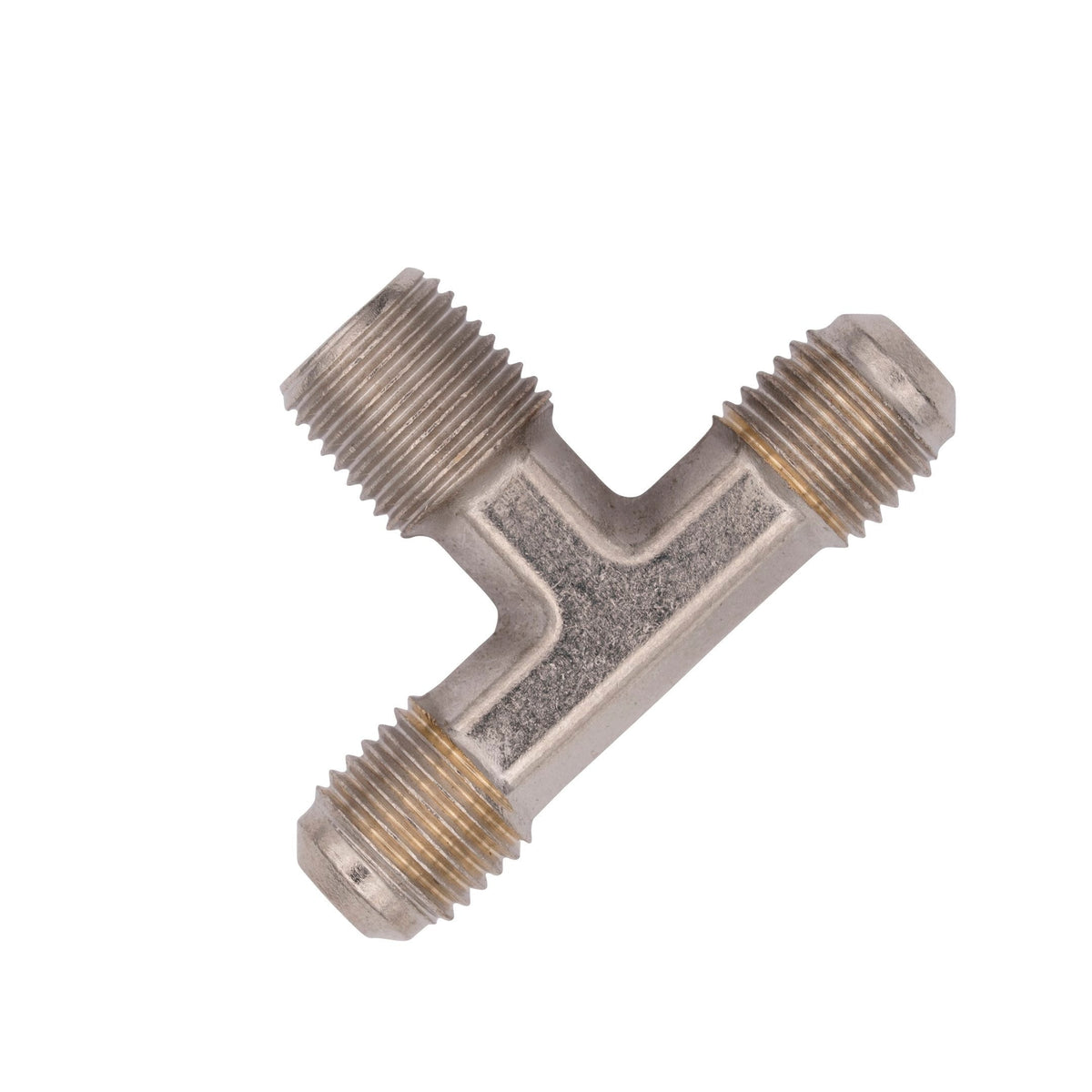 Flo Supply 1/8" NPT x 3AN x 3AN Branch Tee Fitting - Male/Male/Male