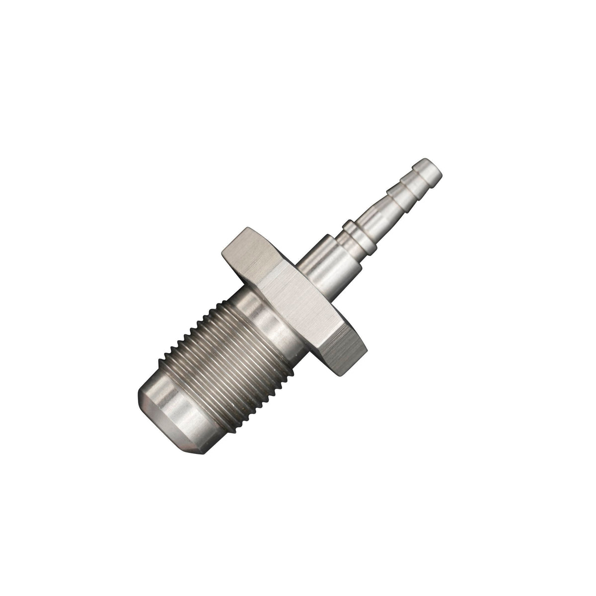 Flo Supply 3AN M12X1.0 Stainless Crimped Hose End
