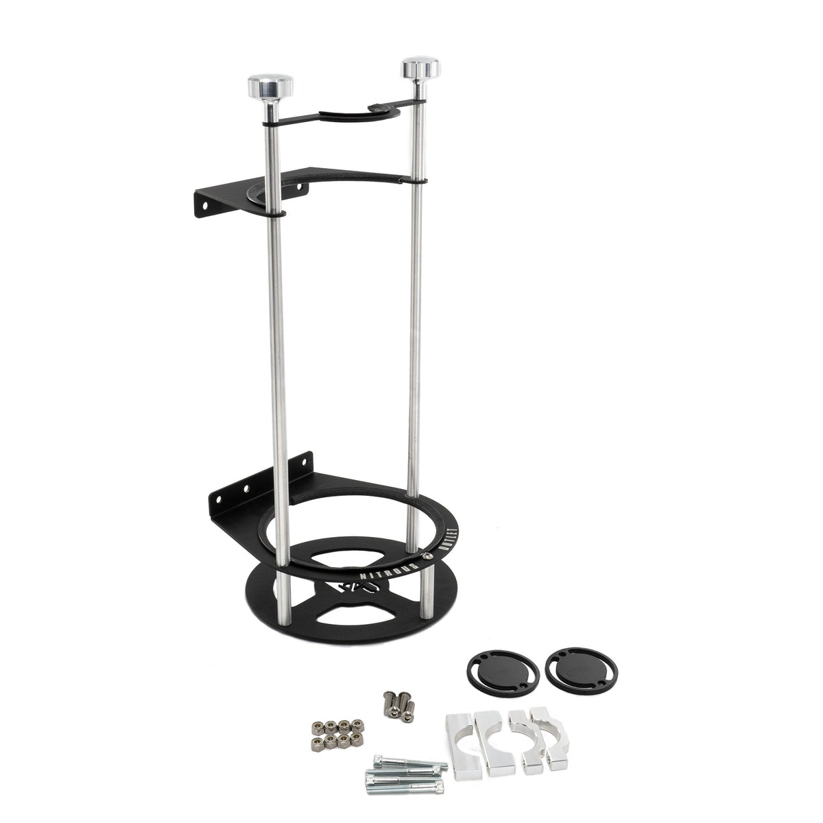 Nitrous Outlet Race-Light Single 20lb Bottle Bracket - Roll Bar Mount