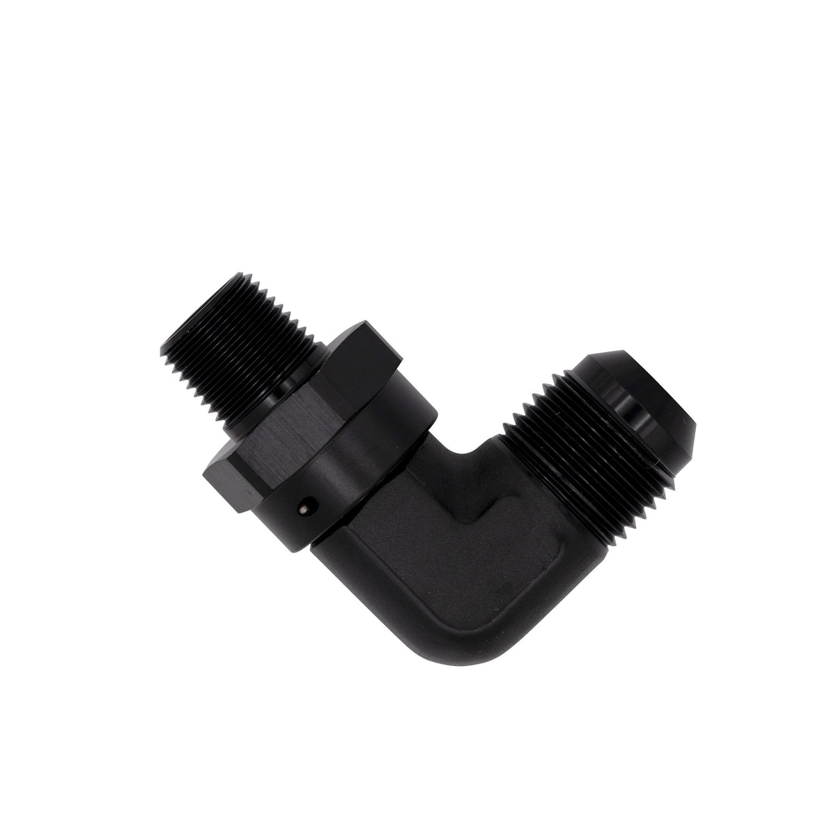 Flo Supply 3/4" NPT 90 Degree Male To 12AN Male Swivel Adapter