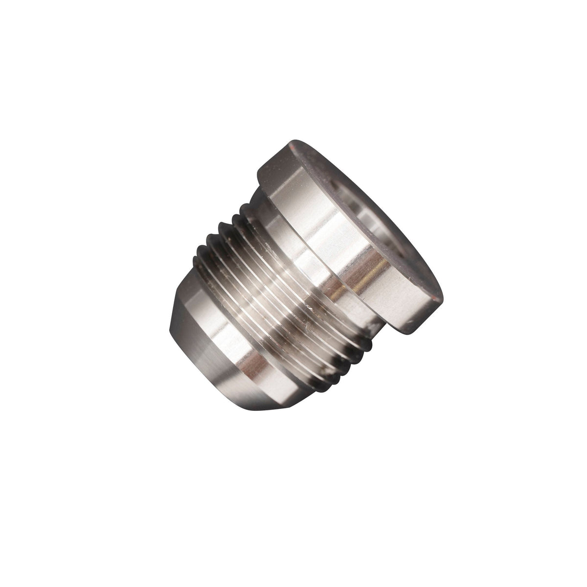 Flo Supply Stainless Steel Male 6AN Weld-On Bung - Flanged