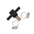 Flo Supply Import Fuel Adapter Fitting Kit with Clamps- 4AN x 5/16" Barb x 5/16" Barb