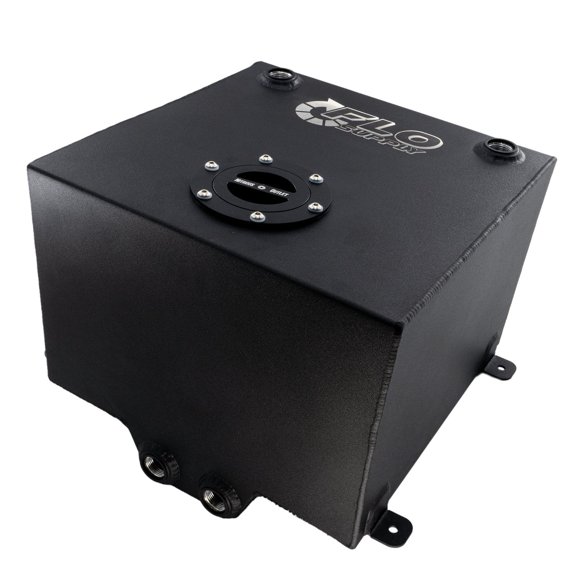 Flo Supply Universal Fuel Cell - 10 Gallon/12AN Female ORB Bungs