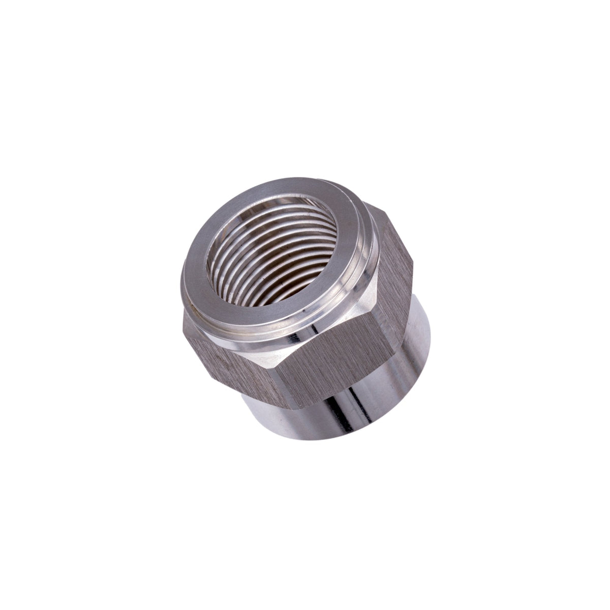 Flo Supply Aluminum Female 1/4" NPT Hex Weld Bung