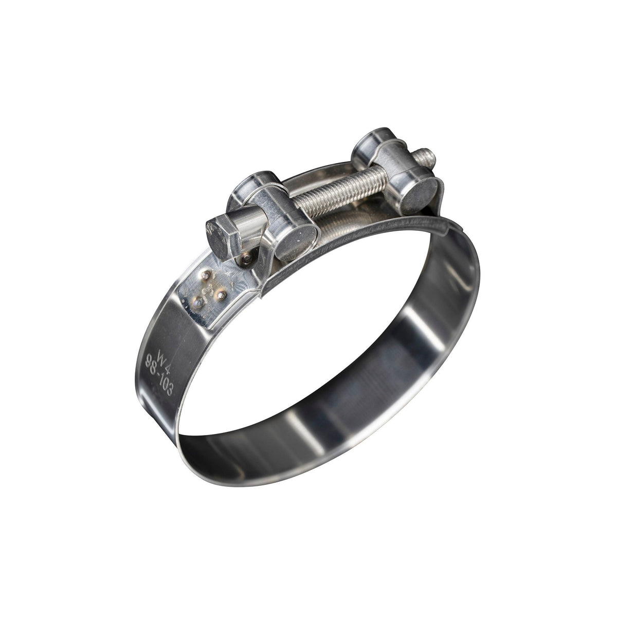 Flo Supply 68-73mm Stainless Steel T-Bolt Clamp