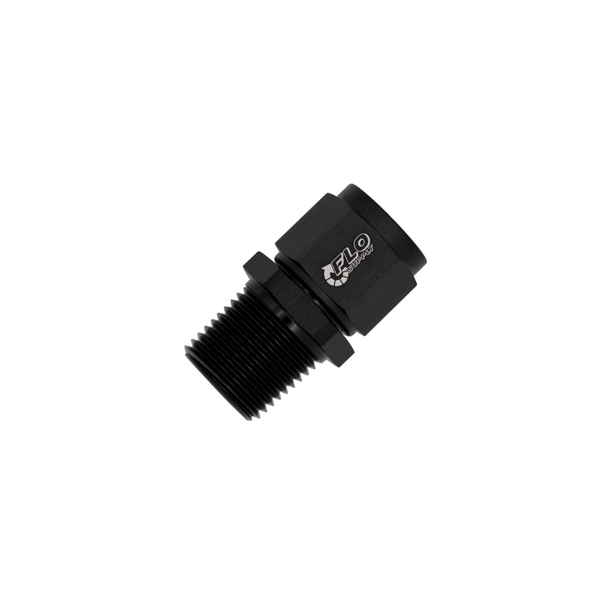 Flo Supply 1/8" NPT x 3AN Swivel Fitting - Male/Female