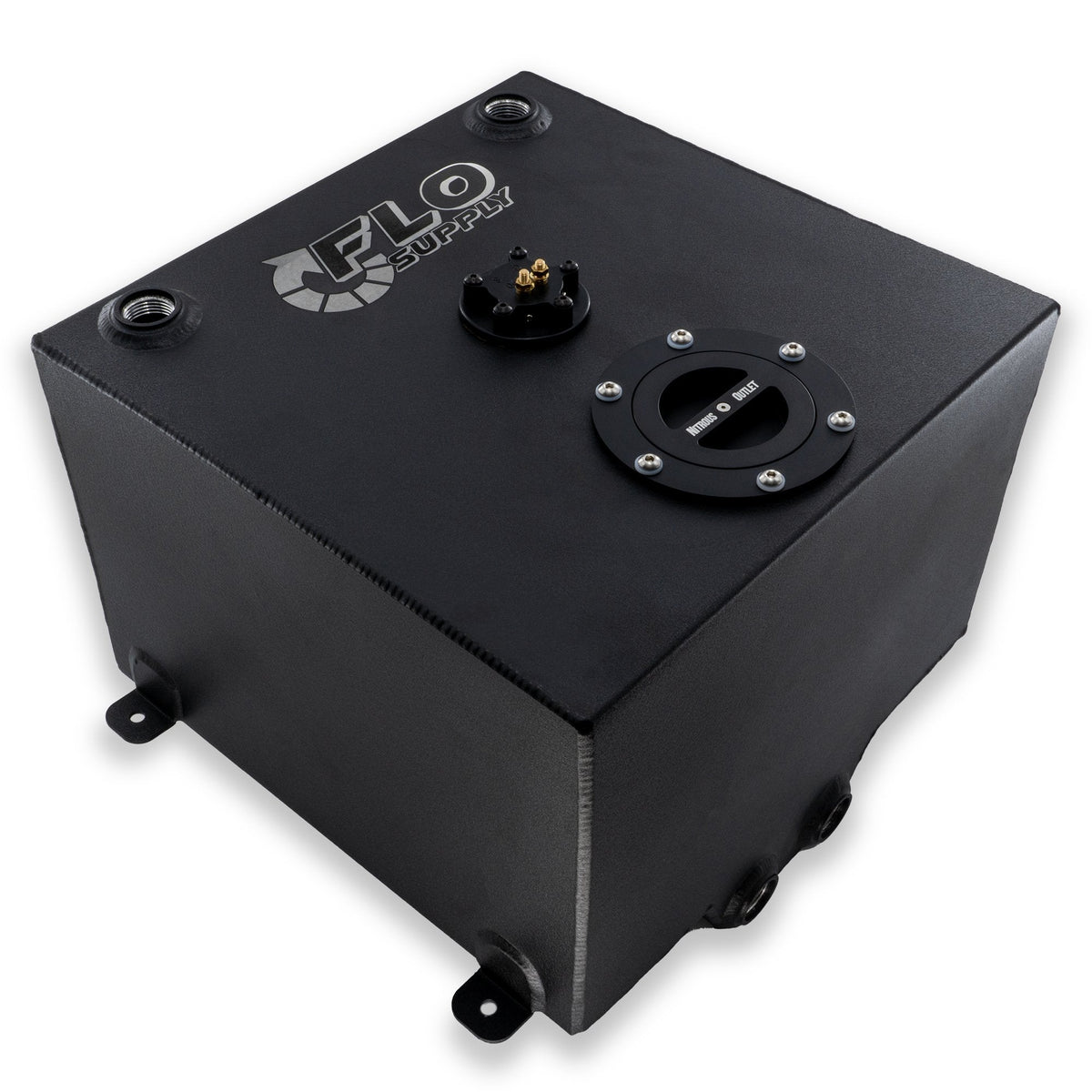 Flo Supply Universal Fuel Cell With Fuel Level Sensor - 10 Gallon/12AN Female ORB Bungs