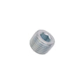 Flo Supply 1/8" NPT Plug (Zinc Plated)
