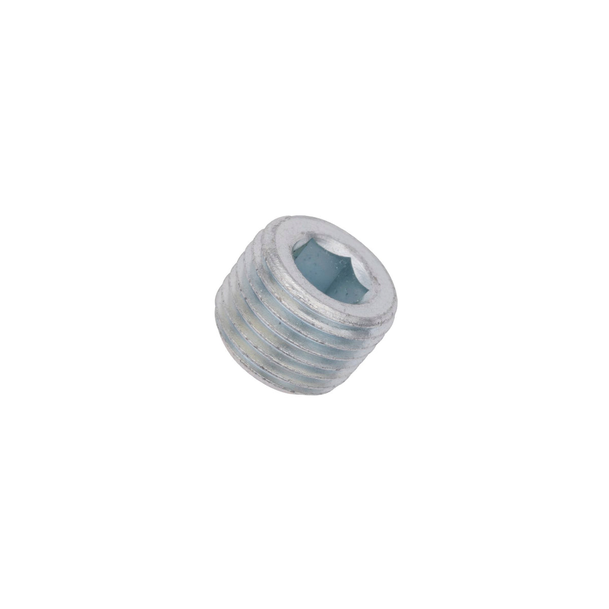 Flo Supply 1/8" NPT Plug (Zinc Plated)