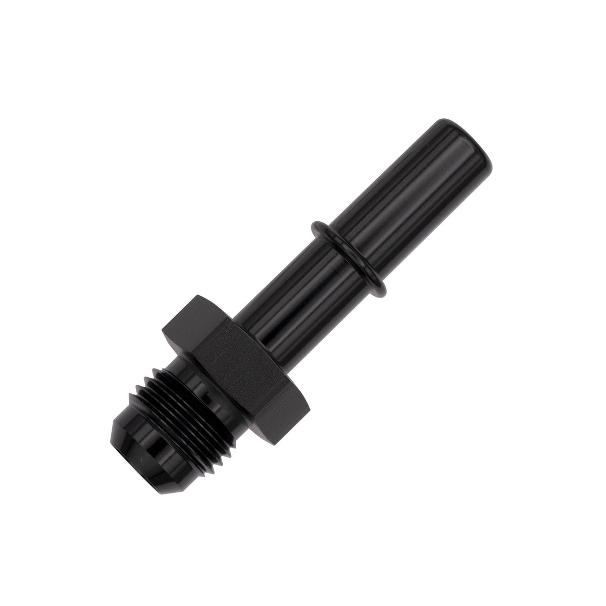 Flo Supply 6AN x 5/16" Spring Lock Fuel Adapter - Male/Male