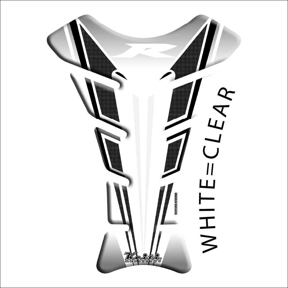 Keiti Additions TYM-309C Clear Yamaha Tank Pad