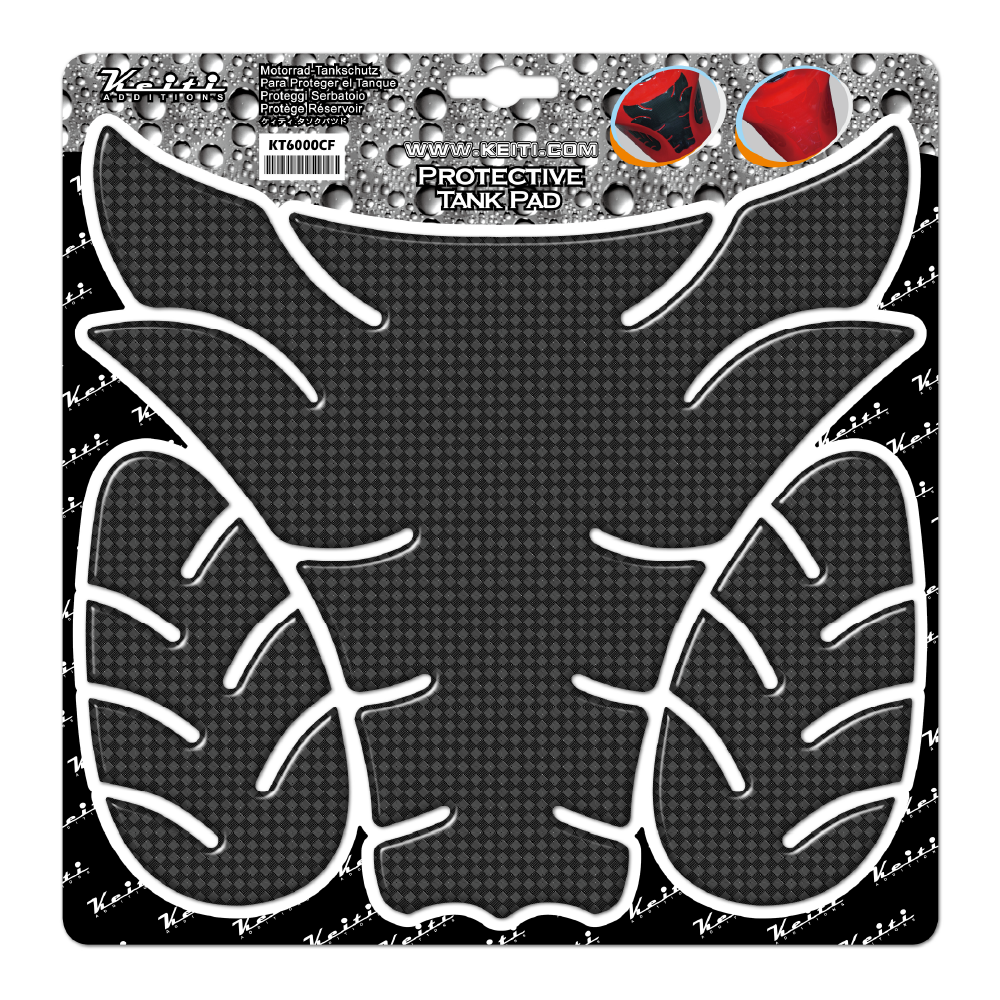 Keiti Additions KT6000CF Carbon-look Tank Pad