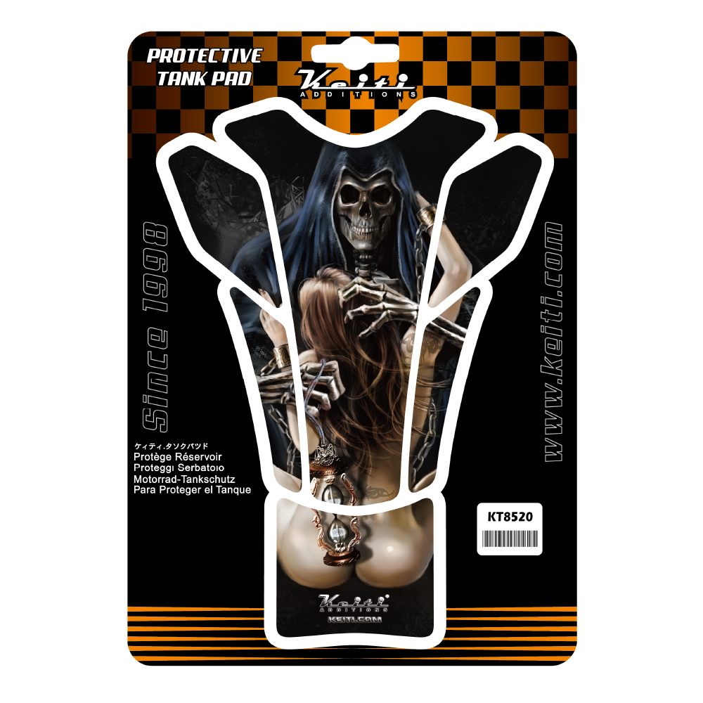 Keiti Additions KT8520 Beauty Reaper & Skull Tank Pad