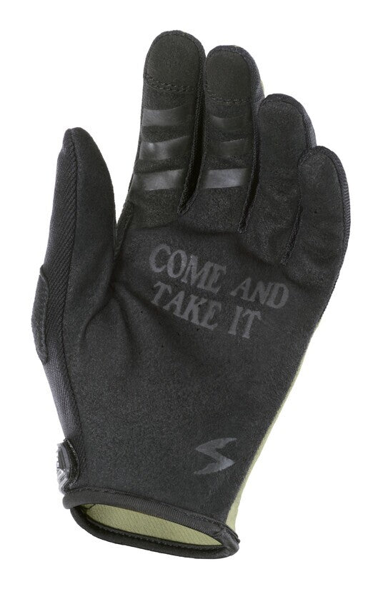 Moto Flex Gloves Lone Star Black/Gold