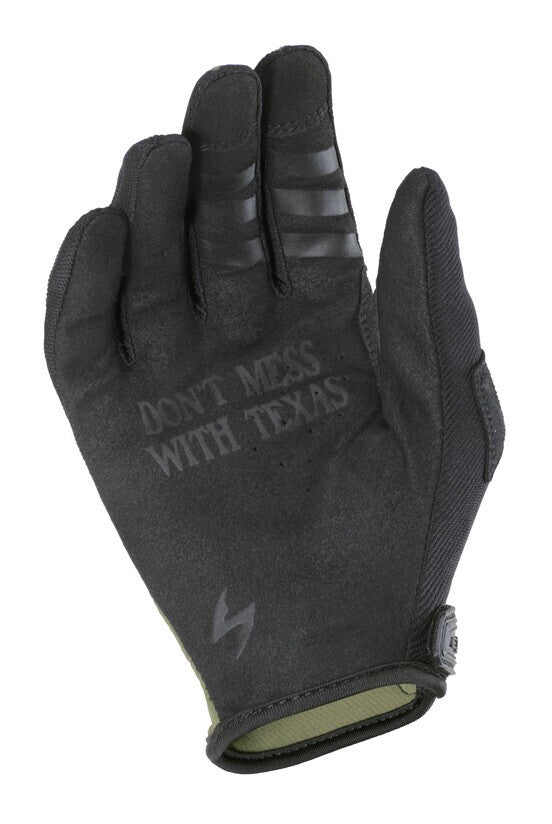 Moto Flex Gloves Lone Star Black/Gold