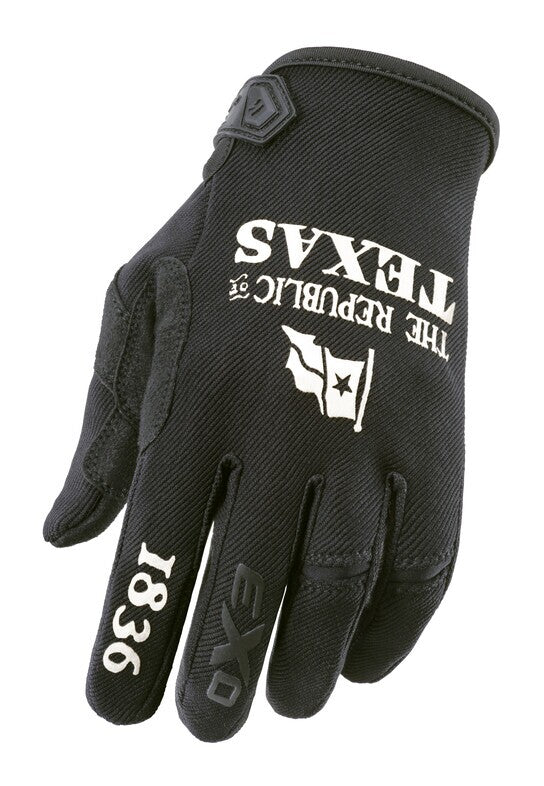 Moto Flex Gloves Lone Star Black