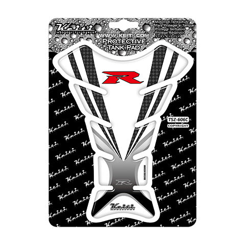 Keiti Additions TSZ-606C Clear Suzuki Tank Pad