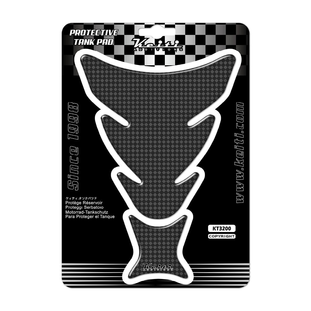 Keiti Additions KT3200 Carbon-look Tank Pad